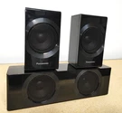 Panasonic SB-HC190 Center & 2 SB-HS190 Surround Speakers Tested Working.. Fixed Price $24.99.
