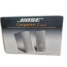 Bose Companion Series Ii Multimedia Speakers 2.0 120V Gray. Fixed Price $149.99.