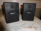 Pair Sony Model SS-SR151 Black Surround Sound, (2) Two Speaker System 60W 16 Ohm. Fixed Price $30.00.
