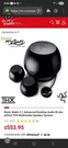 Razer Mako 2.1 Thx Certified Wired Multimedia Speaker System Black Sphere. Fixed Price $350.00.