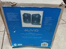 Auvio Speakers 100W X A/v #40-292 **tested Working Missing Bracket**. Fixed Price $24.00.