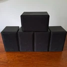 Sherwood SP-150S Surround Sound Satellite Speakers Set Front Rear Center 8 Ohm. Fixed Price $19.95.