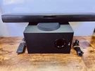 Lg SJ2 160W 2.1CH Bluetooth Sound Bar With Wireless Subwoofer & Remote Tested. Fixed Price $74.94.