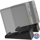 Wali Desktop Speaker Stands, 15 Incline For 5" Studio Monitors, Pair. Fixed Price $54.01.