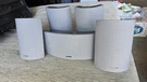 Onkyo SKC-330C SKM-330S SKF-330F 5 Speaker Surround Sound Set 120W 8 Ohm Silver. Fixed Price $35.00.