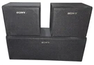 Sony SS-CN109 Center + SS-SR9 Bookshelf Speakers Set 3 Tested. Fixed Price $29.99.