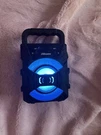 3" Wireless Portable Bluetooth True Stereo Speaker Handle (IQ-1573BT). Fixed Price $20.00.