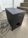 Sony SS-WCT60 Black Wired 8 Ohm Home Theater Speaker System Subwoofer Preowned. Fixed Price $12.95.
