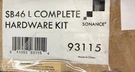 Sonance Complete Hardware Kit For SB46L Soundbar 93115. Fixed Price $199.99.