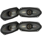 2 Pairs (qty 4) Of Kicker KSC4100 4X10" 150W Max Car Speakers With .5" Tweeters. Fixed Price $221.92.
