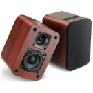 Riowois Powered Bluetooth Bookshelf Speakers, 40W Record Player. Fixed Price $85.35.
