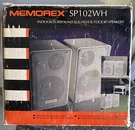 Memorex SP102WH, Indoor/outdoor Speakers Old Stock Nip New Package. Fixed Price $29.00.