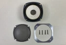 Akai Speaker 4 " From Model SW-7II, With Ring, Grill, Gasket And Screws. (1*). Fixed Price $29.95.