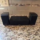 Set Of Sony SS-MSP2 And W/ SS-CNP2 Center Bookshelf Speakers -tested. Fixed Price $24.89.
