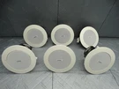 Qsc 2.75IN Satellite Ceiling Speakers White Ad-c.sat-wh (lot Of 6). Fixed Price $131.99.