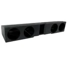 Qpower Qbomb Quad 8" Ported Underseat Subwoofer Box For Select F150 F250 F350. Fixed Price $185.99.