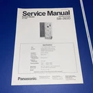 Panasonic Service Manual Speaker System SB-263D. Fixed Price $20.00.