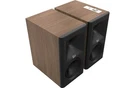 Klipsch The Fives Ii Powered Bookshelf Speakers Walnut. Fixed Price $1399.00.