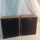 Sony SS-U21 40W 8 Ohms Stereo Small Pair Bookshelf Speakers Untested. Fixed Price $30.00.