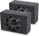 2-WAY Coaxial Car Audio Speakers With Box Enclosures Set 6.5" 100. Fixed Price $96.63.