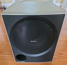 Sony SS-WP700 Home Theater Passive Subwoofer Non Powered Speaker Gray Tested. Fixed Price $33.99.