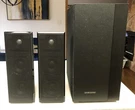 Samsung Wireless Subwoofer PS-WH450 & PS-AF720S Front Left Right Center. Fixed Price $149.66.