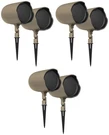 Jbl GSF6-TN 6.5" Landscape Ground Stake/wall Mount 70V Commercial Speakers. Fixed Price $1304.85.