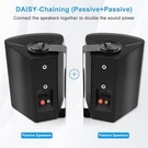 HERDIO6.5INCHES Passive Outdoor Speakers System Waterproof Wired 400W For Patio. Fixed Price $135.28.