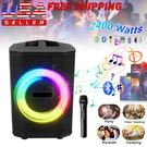 2400W Portable Tiltable Bluetooth Speaker Subwoofer Heavy Bass Sound System &mic. Fixed Price $71.99.