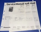 Panasonic Service Manual Speaker System SB-X7. Fixed Price $20.00.