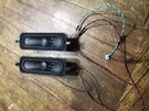 Panasonic Tv TC-132C5 Speakers ENV56U05D8F, M10A753906737, M10A754007528. Fixed Price $20.00.