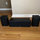 Boston Acoustics Speakers 424V 8 Ohms Center Channel & Substat Six Tested. Fixed Price $130.00.
