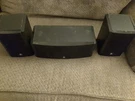 Boston Acoustics 2310 Black Bookshelf Center Channel Home Theater Speakers. Fixed Price $70.00.