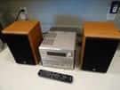 Yamaha CRX-E300 Hifi Stereo System Bundle With Speakers Remote And Antenna. Fixed Price $250.00.