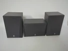 3 Set Yamaha Speaker System 2 Front, Center NS-A16. Fixed Price $80.00.