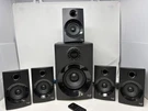 Logitech Z606 5.1 Surround Sound Subwoofer & X S150 Speakers, W/remote Tested. Fixed Price $127.24.