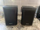 Sony Model No. SS-B1000 Dual Speaker System 120W Tested Nice Working Condition. Fixed Price $49.99.