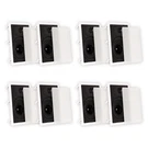 Theater Solutions TS80W Flush Mount Speakers With 8" Woofers In Wall 4 Pairs. Fixed Price $315.99.