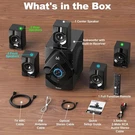5.1 Home Theater System Wireless Rear Satellite Speakers Bobtot 800W Subwoofer. Fixed Price $189.99.