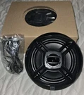 Dual 6.5" Cone High-performance Marine Speakers 100W Model DMP672B Black. Fixed Price $29.99.