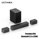 Ultimea Poseidon D50-5.1 Surround Sound Bar 3D Virtual System 320W Hdmi. Fixed Price $97.49.