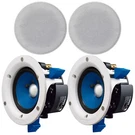 Yamaha NS-IC400WH 4" 90 Watts 8 Ohms In-ceiling Surround Speaker White (pair). Fixed Price $179.95.