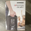 Samson Expedition Escape+ 50W Portable Rechargeable Bluetooth Pa Speaker Black. Fixed Price $175.00.
