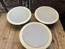 Polk SC60 Ceiling Stereo Speakers 6.5-IN 3 Units Lot. Fixed Price $119.00.
