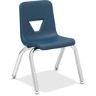 Lorell Stacking Student Chair, 14-3/4" X 14" 22", Navy. Fixed Price $343.44.