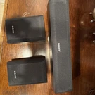 Lot Of Sony Surround Sound Speaker System SS-SR3000P & CN3000P Wired Tested. Fixed Price $39.99.