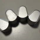 Lot Of 4 Zenith Silver 8 Ohm 100 W Speakers Model DTE-550TE. Fixed Price $47.00.