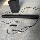 Insignia NS-SBAR21F20 2.1 Channel Soundbar W/subwoofer, Usb, Rca, Optical, Black. Fixed Price $70.00.
