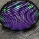 Ion Helios Bluetooth Portable Speaker W/ Led Lighting, Oval Mini, Black. Fixed Price $10.00.