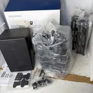 Insignia NS-OS112 8OHM Set Of Bookshelf Indoor Outdoor Speakers & Mount Kit. Fixed Price $35.00.